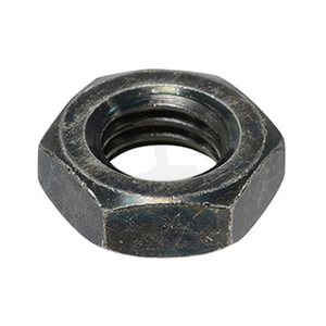 Thin Hex Nut - Steel Black Chrome