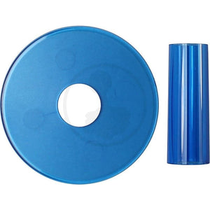 Translucent Dust and Shaft Cover - Sanwa JLF-CD-C Blue